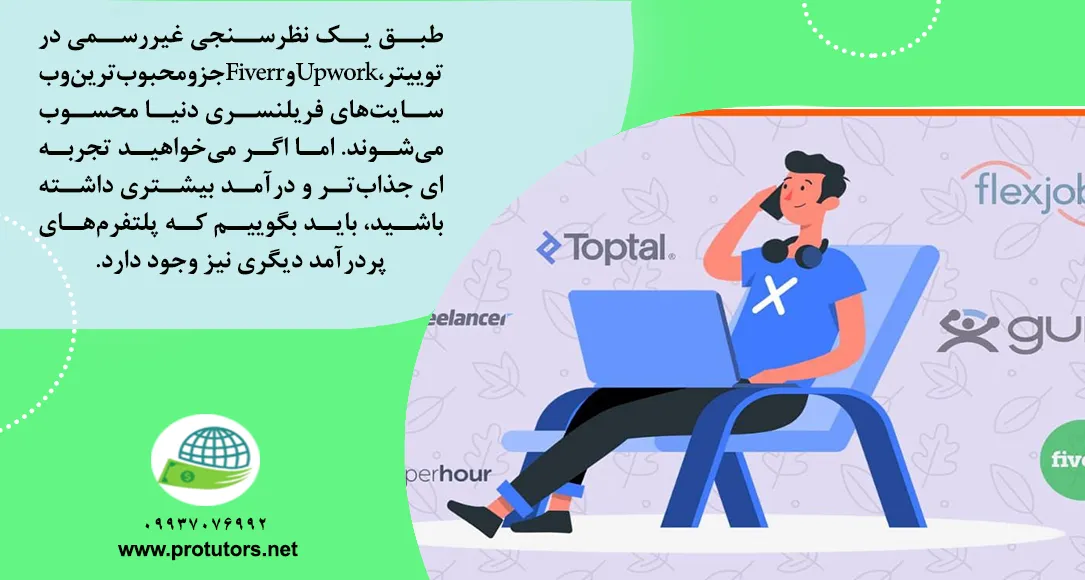 معرفی بهترین سایت های فریلنسری خارجی معروف