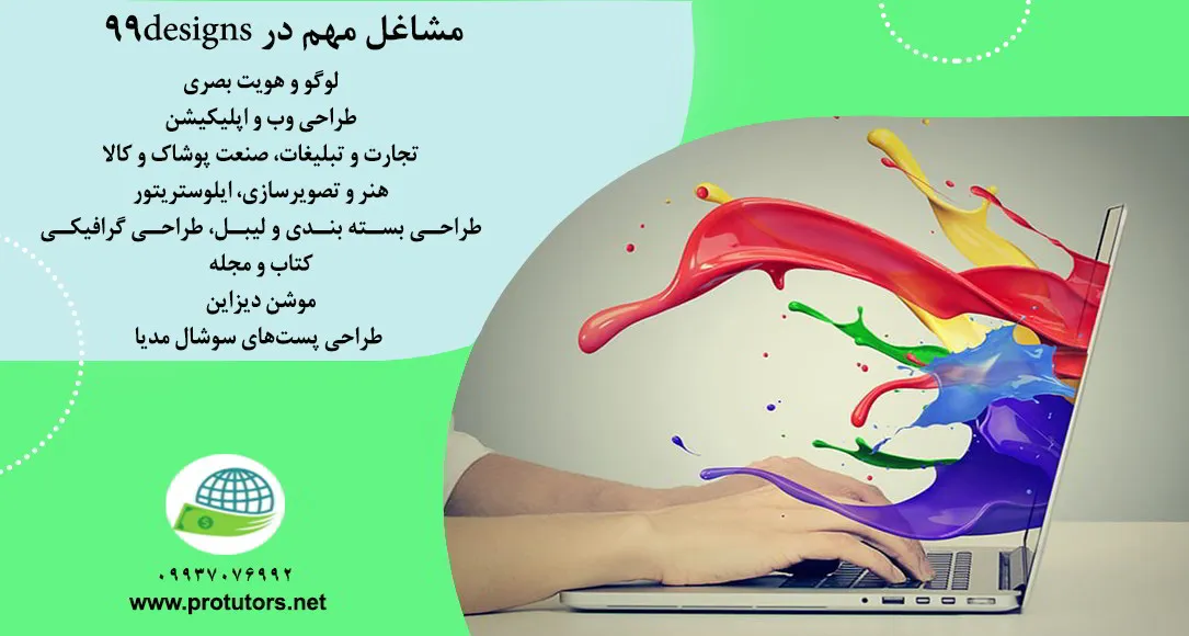 وب سایت 99Designs چگونه کار می کند؟
